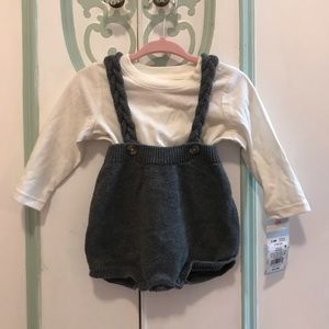 Cat & Jack knit two piece outfit